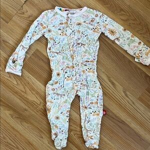 Floral Print Kids One Piece